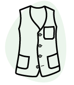 Icone du gilet des bénévoles